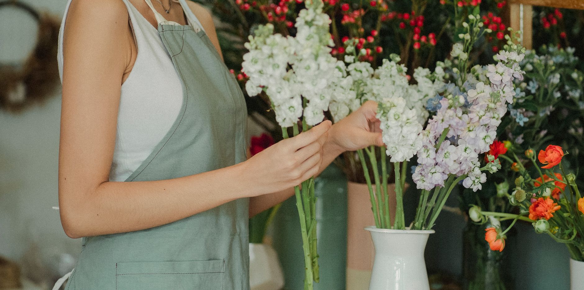 Fleuriste équipe à Lyon